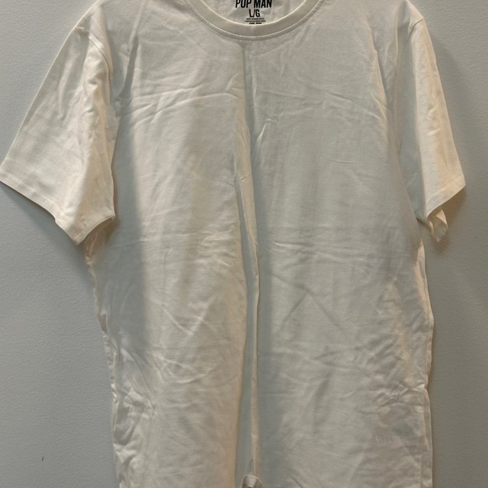 Pop Man White T-Shirt